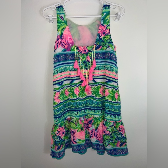 NWOT!🦄 Lilly Pulitzer Beautiful Gabriella Dress Size XXS 💕HARD TO FIND!💕 - Picture 13 of 15